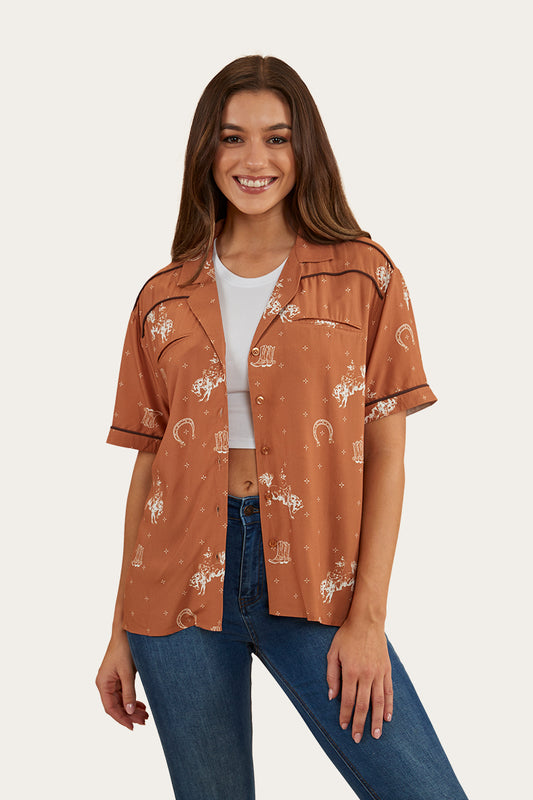 Gillian Womens Shirt - Copper