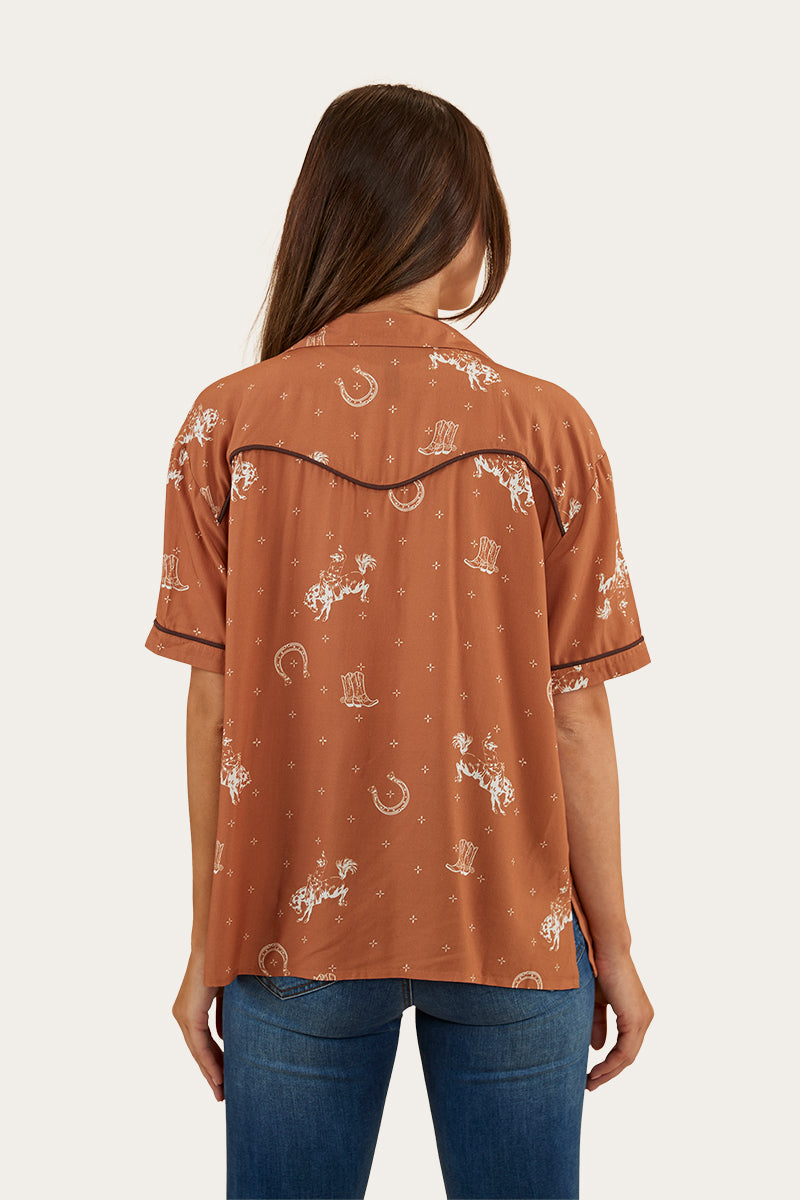 Gillian Womens Shirt - Copper