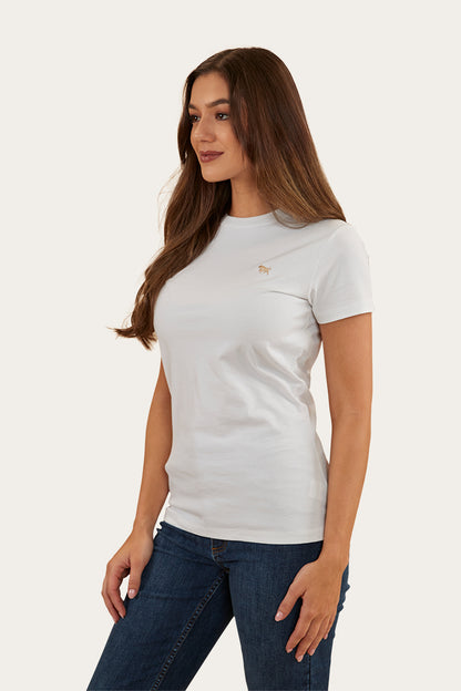 Reeves Womens Classic Fit T-Shirt - White