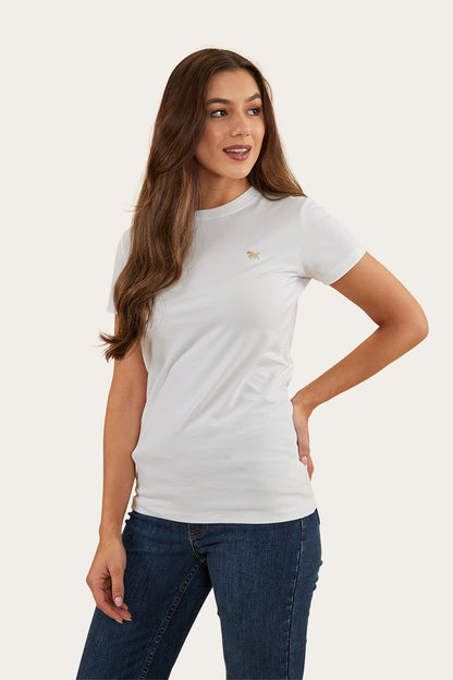 Reeves Womens Classic Fit T-Shirt - White