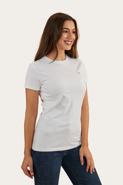 Reeves Womens Classic Fit T-Shirt - White