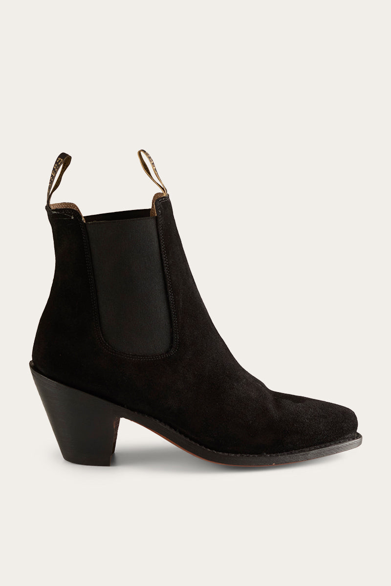 Acacia Womens Boot - Black Suede