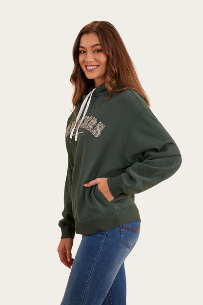 Varsity Womens Hoodie - Pine