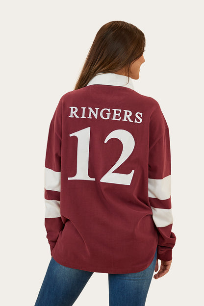 Rivalry Unisex Rugby Jersey - Maroon