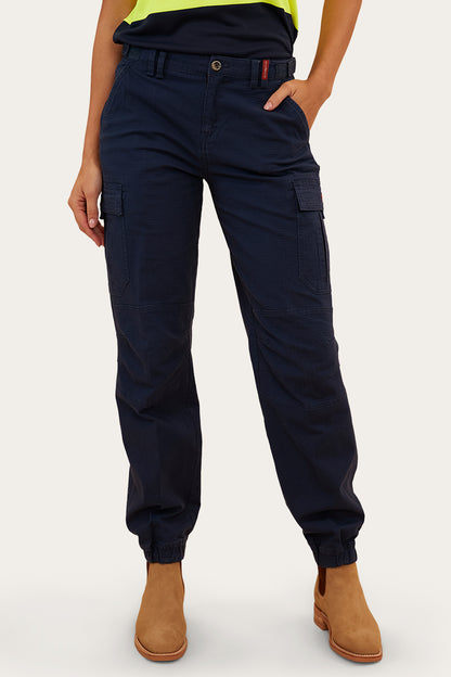 Farrell Womens Work Pant - Dark Navy