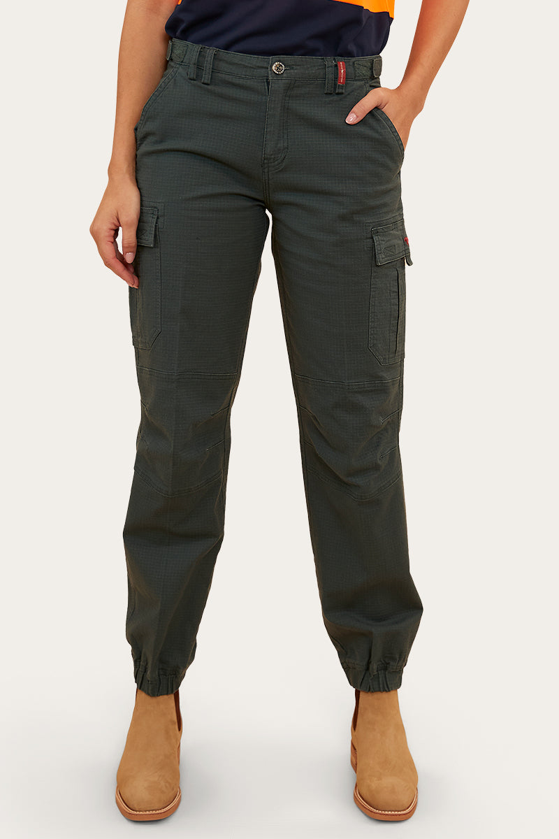 Farrell Womens Work Pant - Forest Green