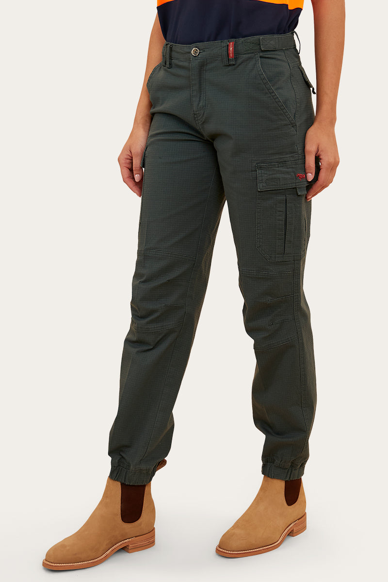 Farrell Womens Work Pant - Forest Green