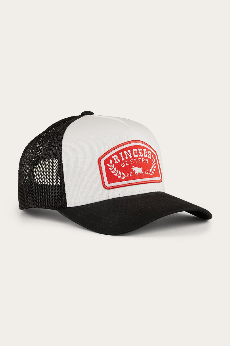 Wheatbelt Trucker Cap - White/Red