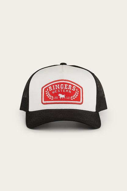 Wheatbelt Trucker Cap - White/Red