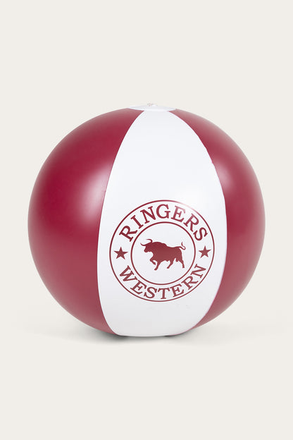 Keppel Beach Ball - Maroon