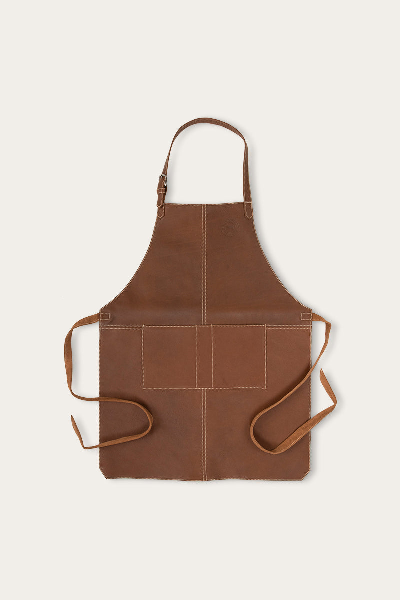 Rusty Leather Apron - Bourbon