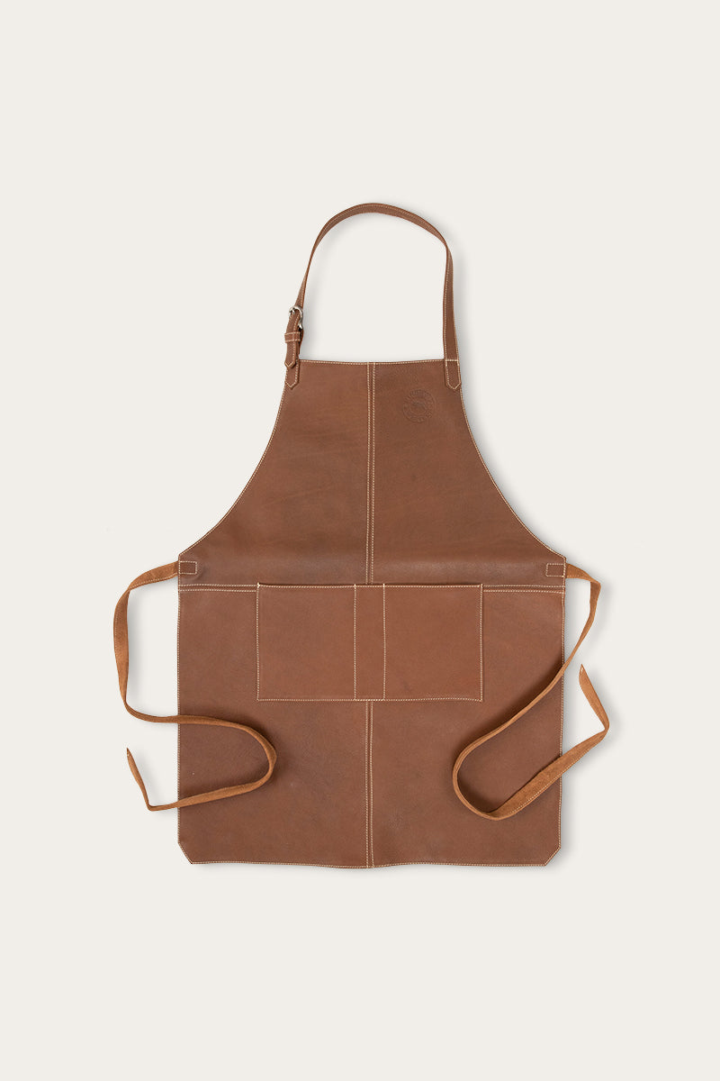 Rusty Leather Apron - Bourbon