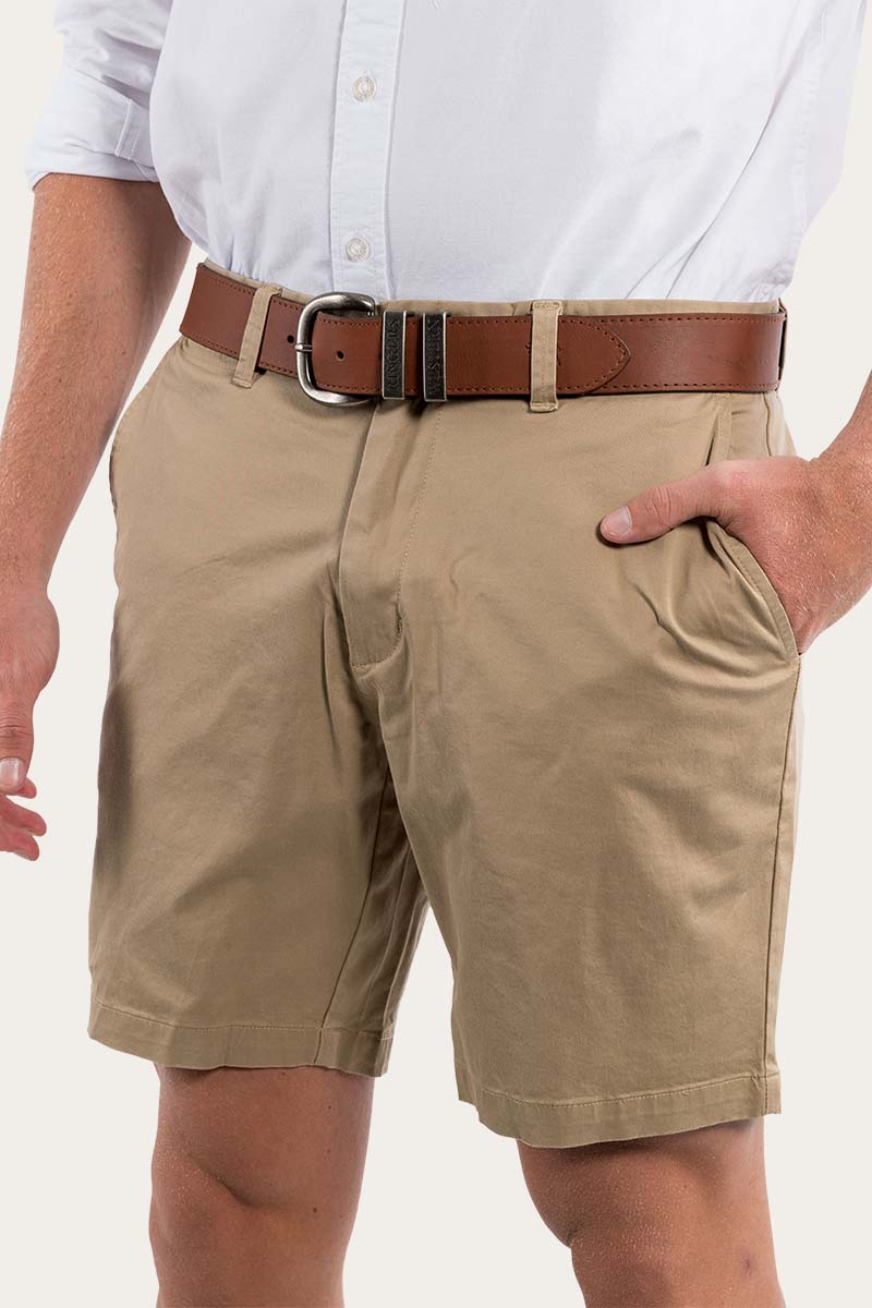 Campbell Mens Chino Short - Clay