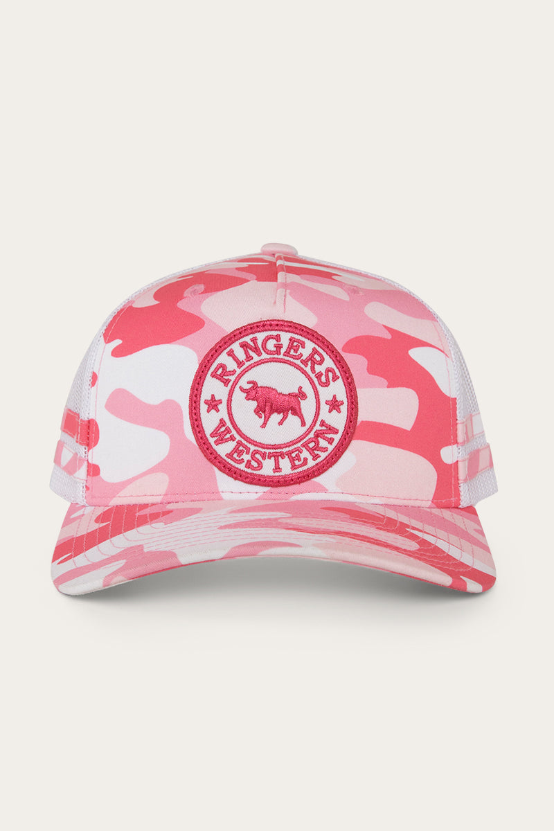 McCoy Kids Trucker Cap - Pink Camo