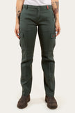 Kambalda Womens Heavy Weight Work Pant - Forest Green