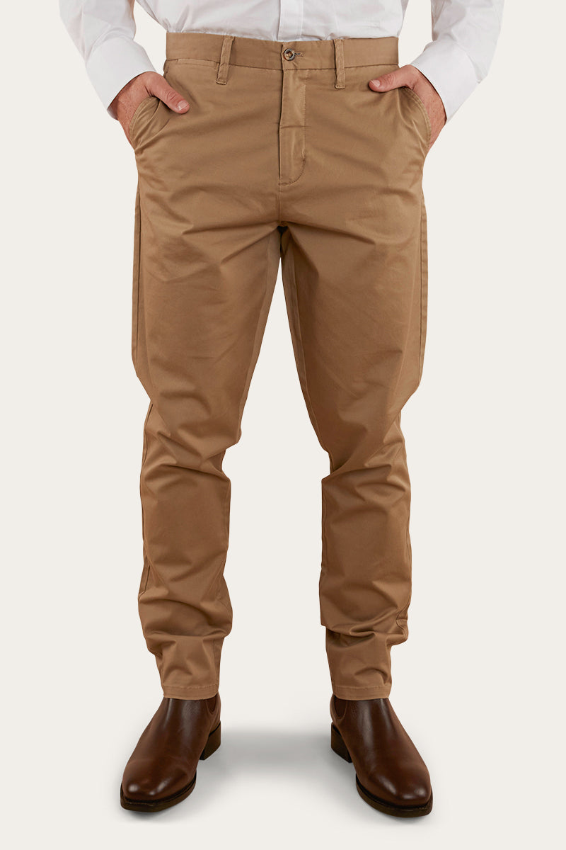 Collins Mens Regular Fit Chino Pant - Clay