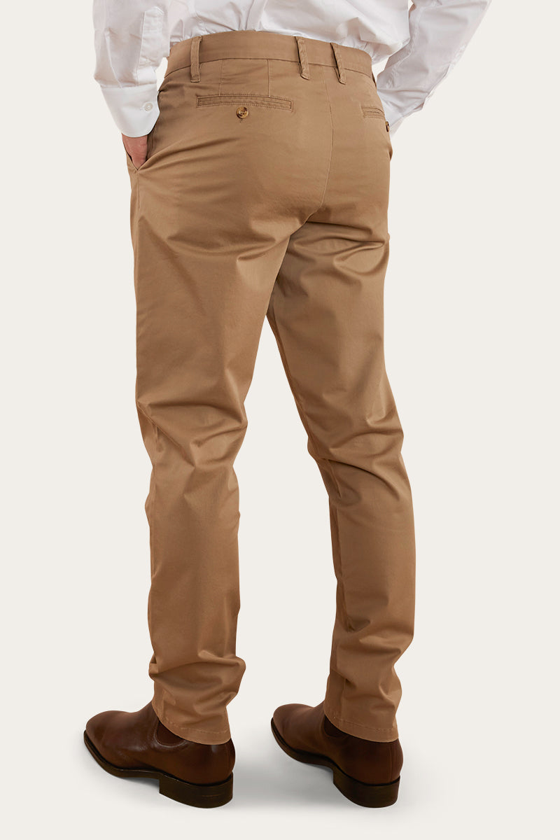 Collins Mens Regular Fit Chino Pant - Clay