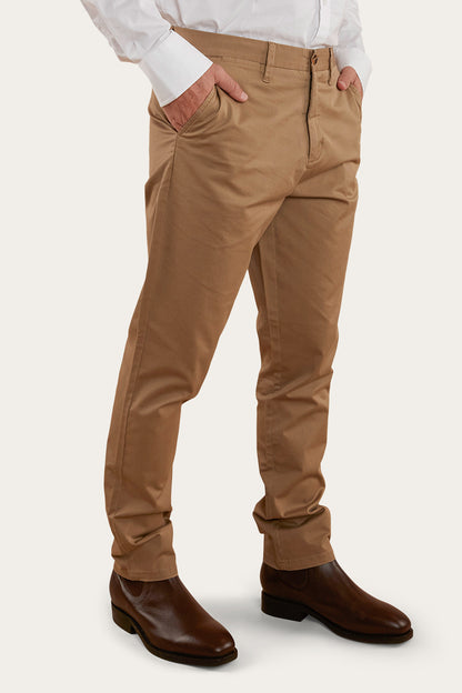 Collins Mens Regular Fit Chino Pant - Clay