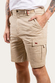 Coober Pedy Mens Ripstop Work Short - Camel