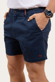 Cloncurry Mens Heavy Weight Work Short - Dark Navy