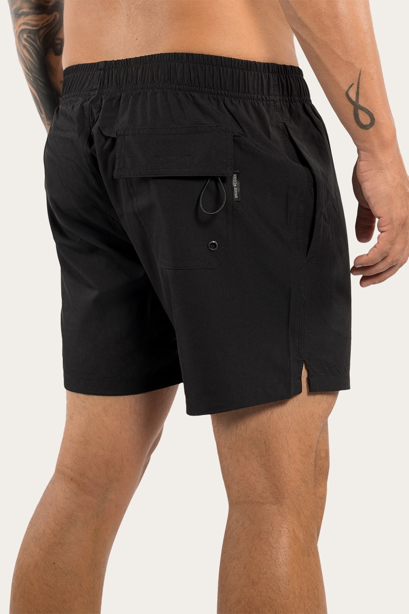 AVOCA Mens Swim Short - Black