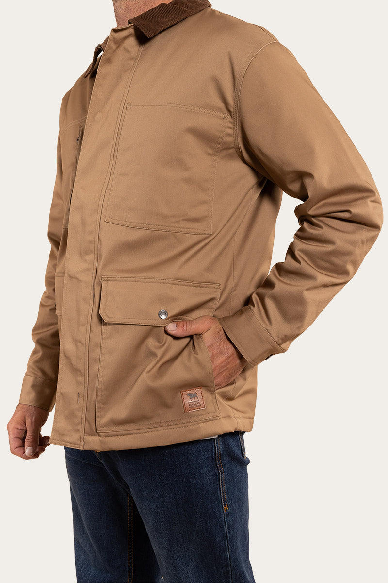 Freemont Mens Jacket - Tan