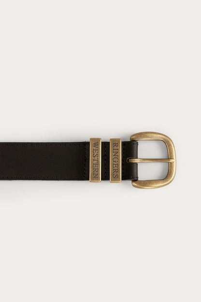 James Belt - Black/Gold - 100% Australian Made