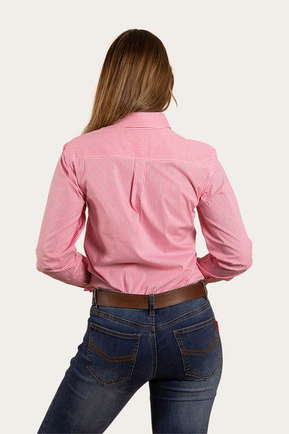 Ainsley Womens Dress Shirt - Peach