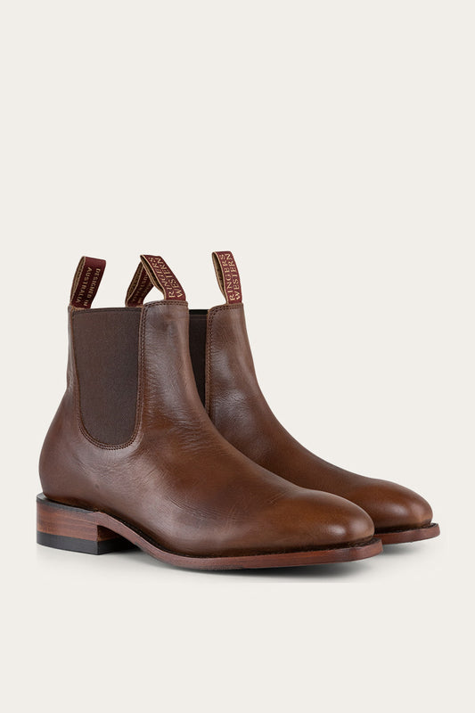 Kununurra Mens Boot - Burnt Brown