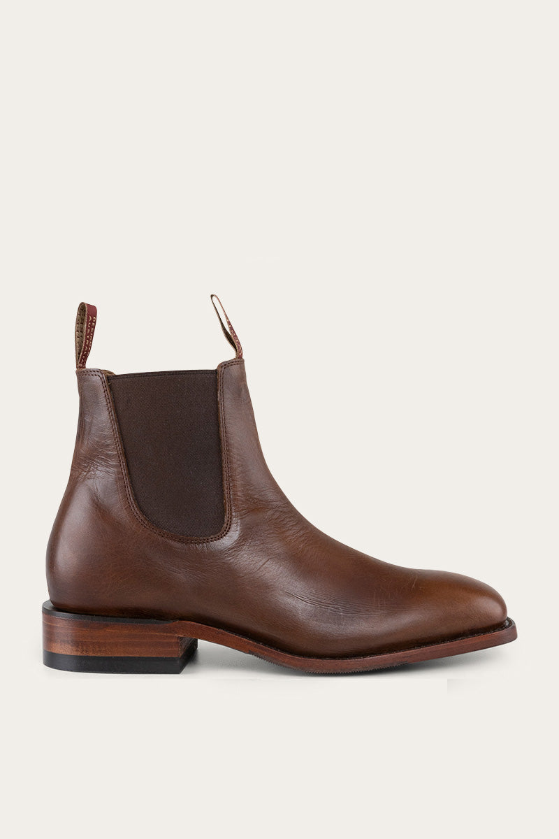 Kununurra Mens Boot - Burnt Brown