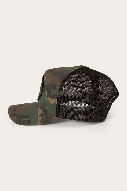 Signature Bull Trucker Cap - Camo/Black