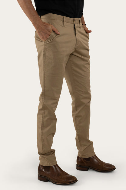 Parsons Mens Slim Fit Chino Pant - Clay