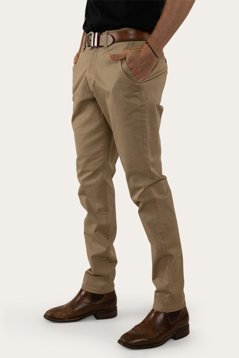 Parsons Mens Slim Fit Chino Pant - Clay