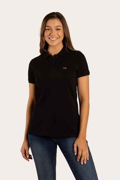 Essential Womens Polo - Black