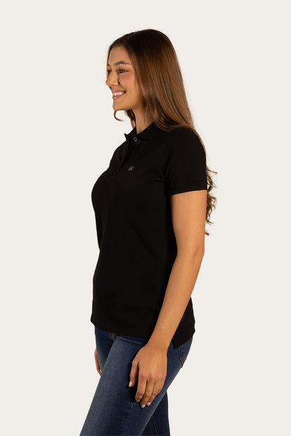 Essential Womens Polo - Black