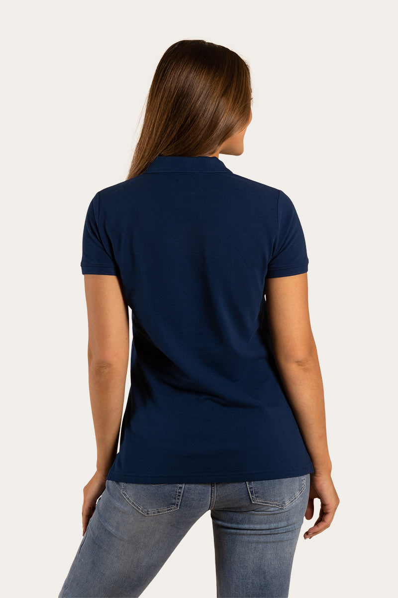 Essential Womens Polo - Navy