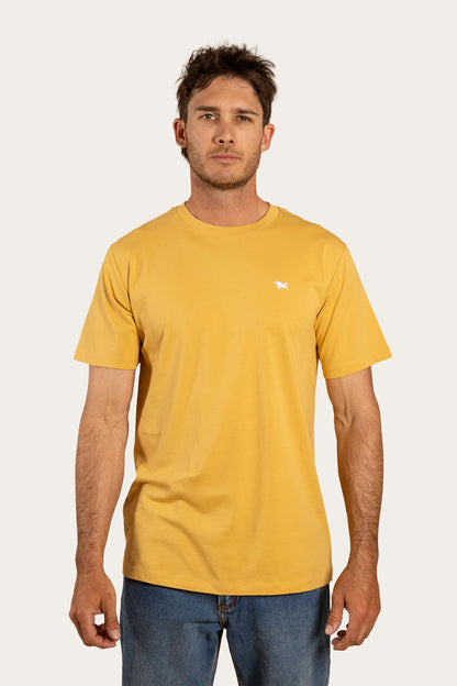 Jarrahdale Mens Classic Fit T-Shirt - Vintage Gold