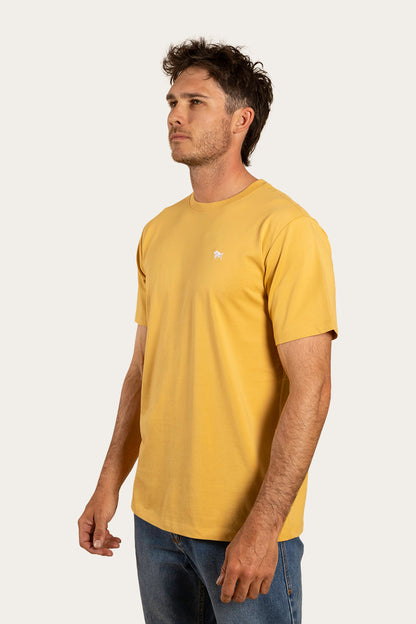 Jarrahdale Mens Classic Fit T-Shirt - Vintage Gold