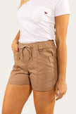 Tora Womens Heavy Weight Ruggers - Tawny Brown